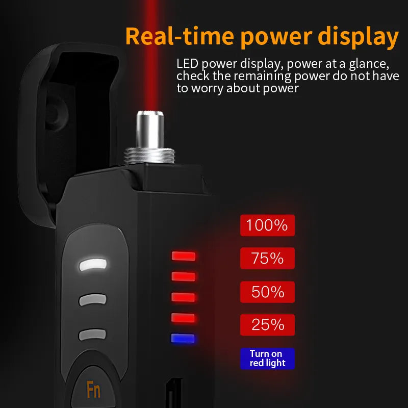 Pro Fiber High Power Visual Fault Locator. 25 Miles. Rechargeable