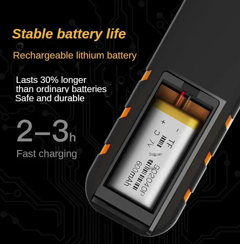 Pro Fiber High Power Visual Fault Locator. 25 Miles. Rechargeable