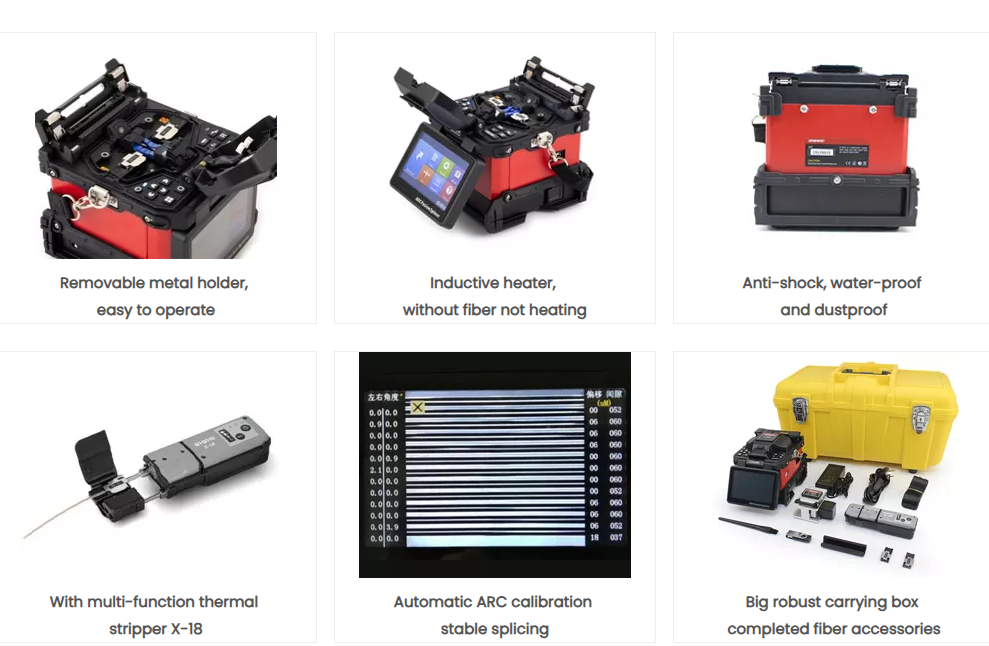 X950 Ribbon Fiber Fusion Splicer