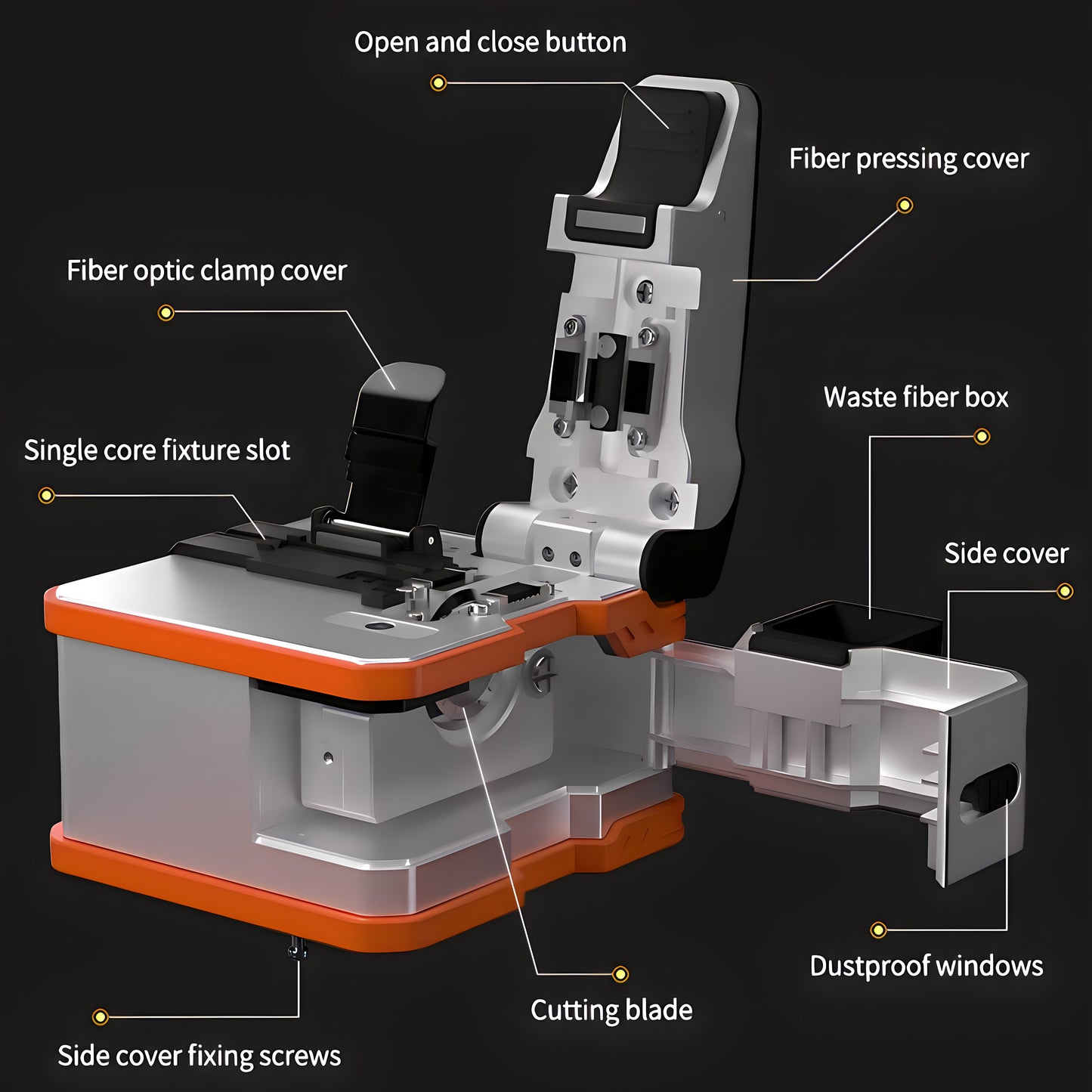 Pro Fiber Fully Automatic Optical Fiber Cleaver